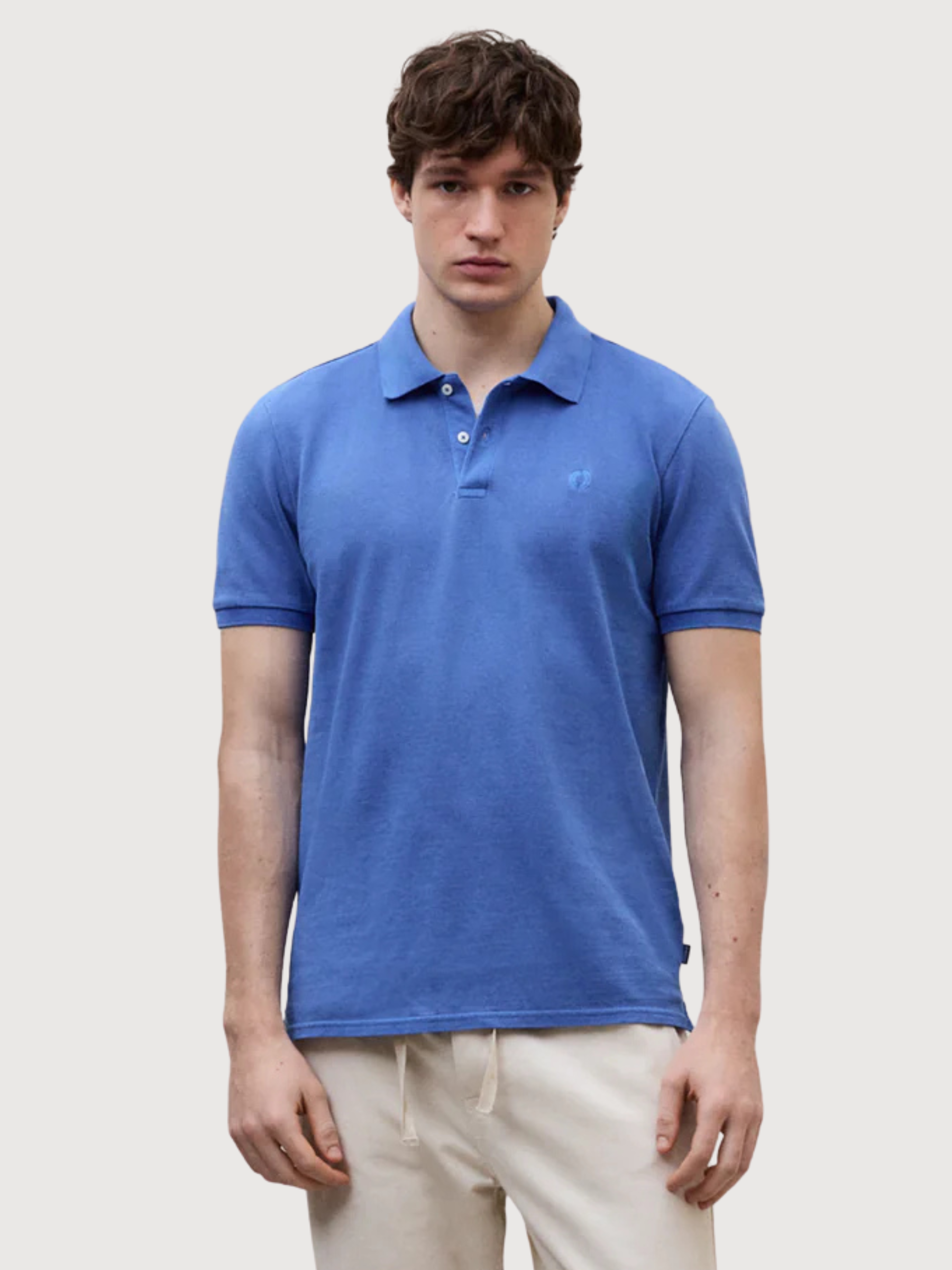 POLO UOMO TEDAN Blu Pacifico | Ecoalf