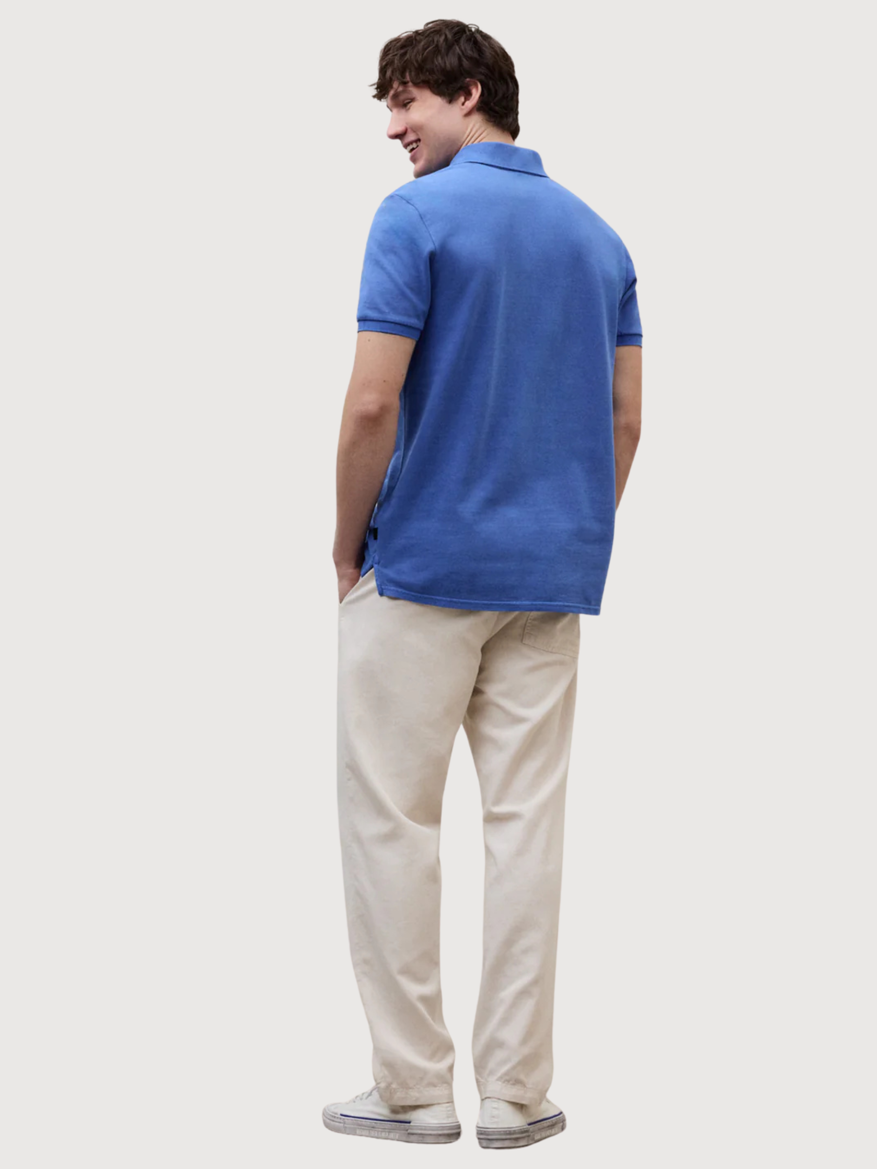 POLO UOMO TEDAN Blu Pacifico | Ecoalf