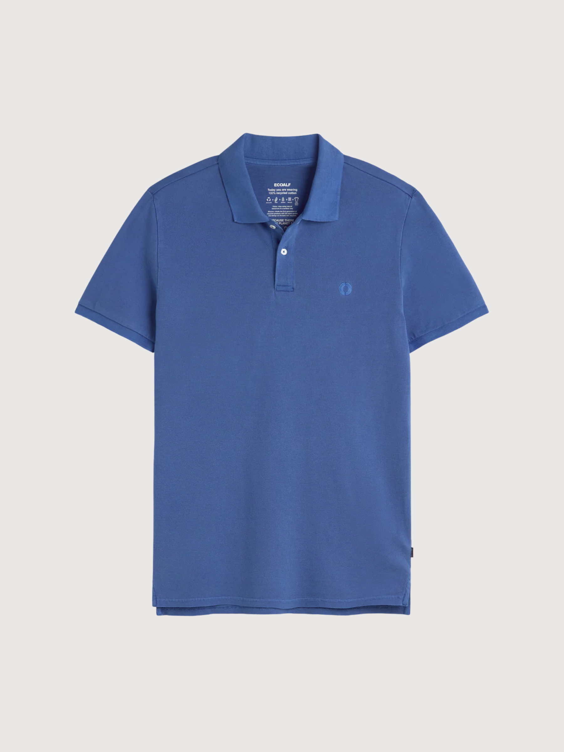 POLO UOMO TEDAN Blu Pacifico | Ecoalf