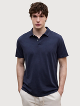 THEO POLO MAN Tiefblau | Ecoalf