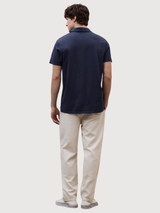 THEO POLO MAN Tiefblau | Ecoalf