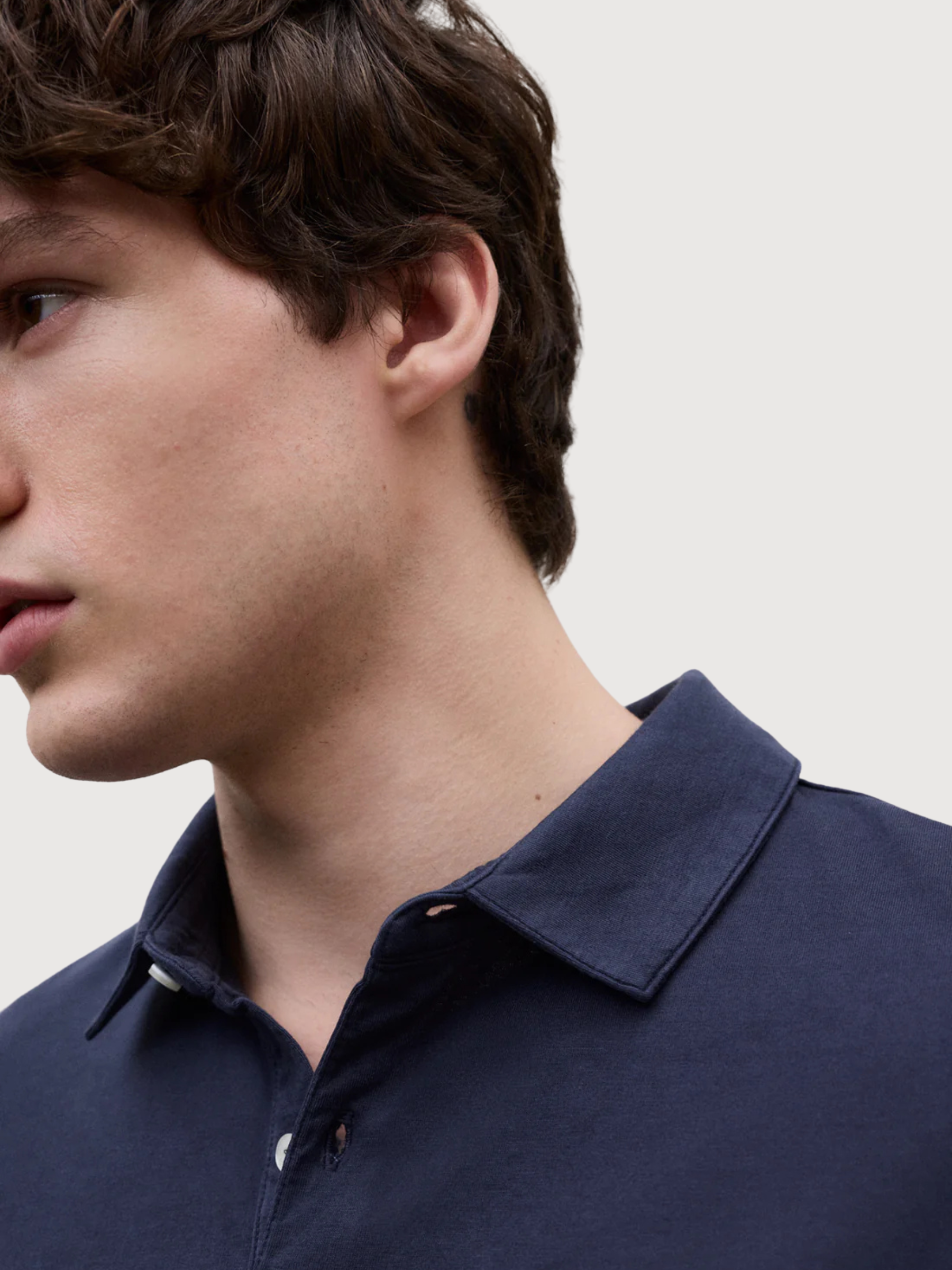 THEO POLO MAN Tiefblau | Ecoalf