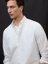 Men's Antejoalf Shirt | Ecoalf  White | ECOALF