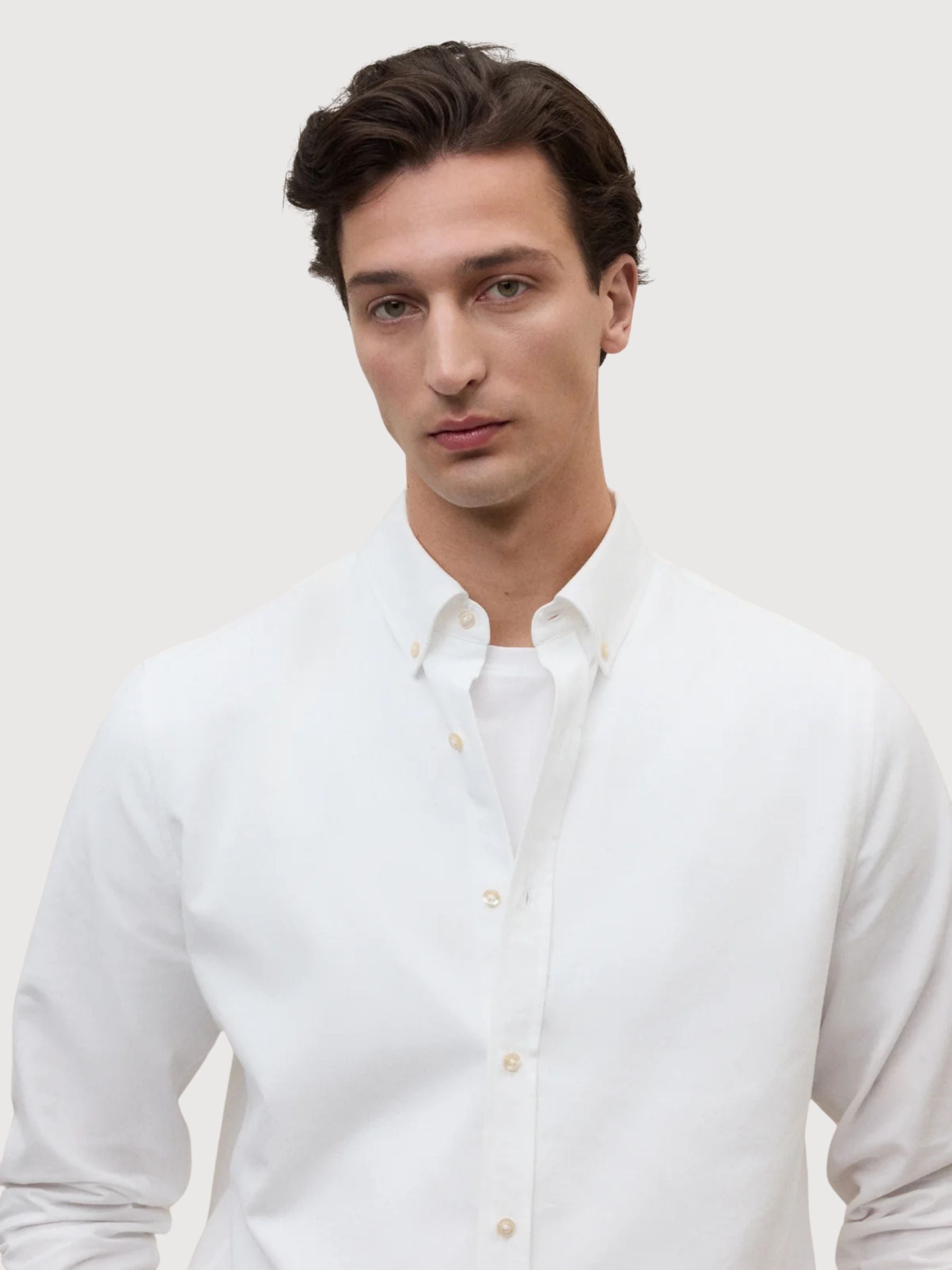 Men's Antejoalf Shirt | Ecoalf  White | ECOALF