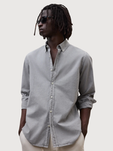 CAMICIA UOMO ANTEJO POPELIN Antracite | ECOALF