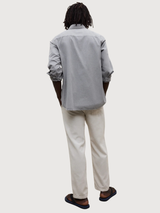 CAMICIA UOMO ANTEJO POPELIN Antracite | ECOALF
