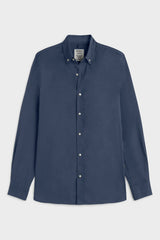 Antejo Men's Shirt Steel Blue | ECOALF