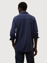 Shirt Gotham Cotton Dark Blue | ECOALF