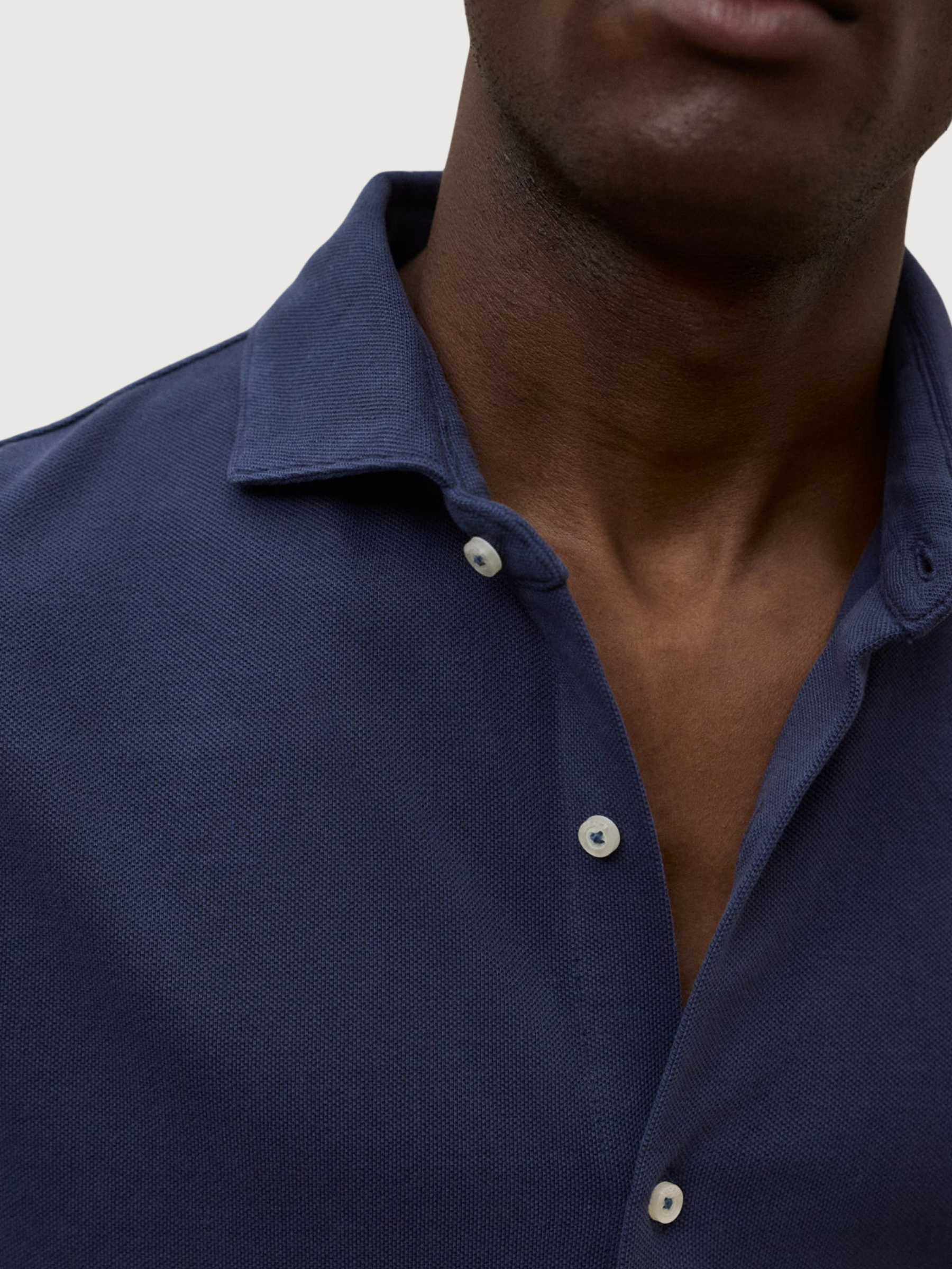 Shirt Gotham Cotton Dark Blue | ECOALF