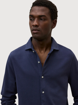 Shirt Gotham Cotton Dark Blue | ECOALF