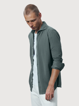 Shirt Gotham Cotton Green | Ecoalf