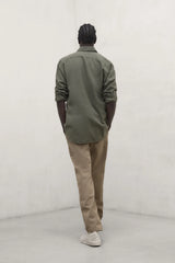 Javier Men's Shirt Olive | ECOALF