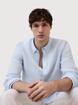 MALIBU SHIRT MAN AZZURRO CIELO | ECOALF