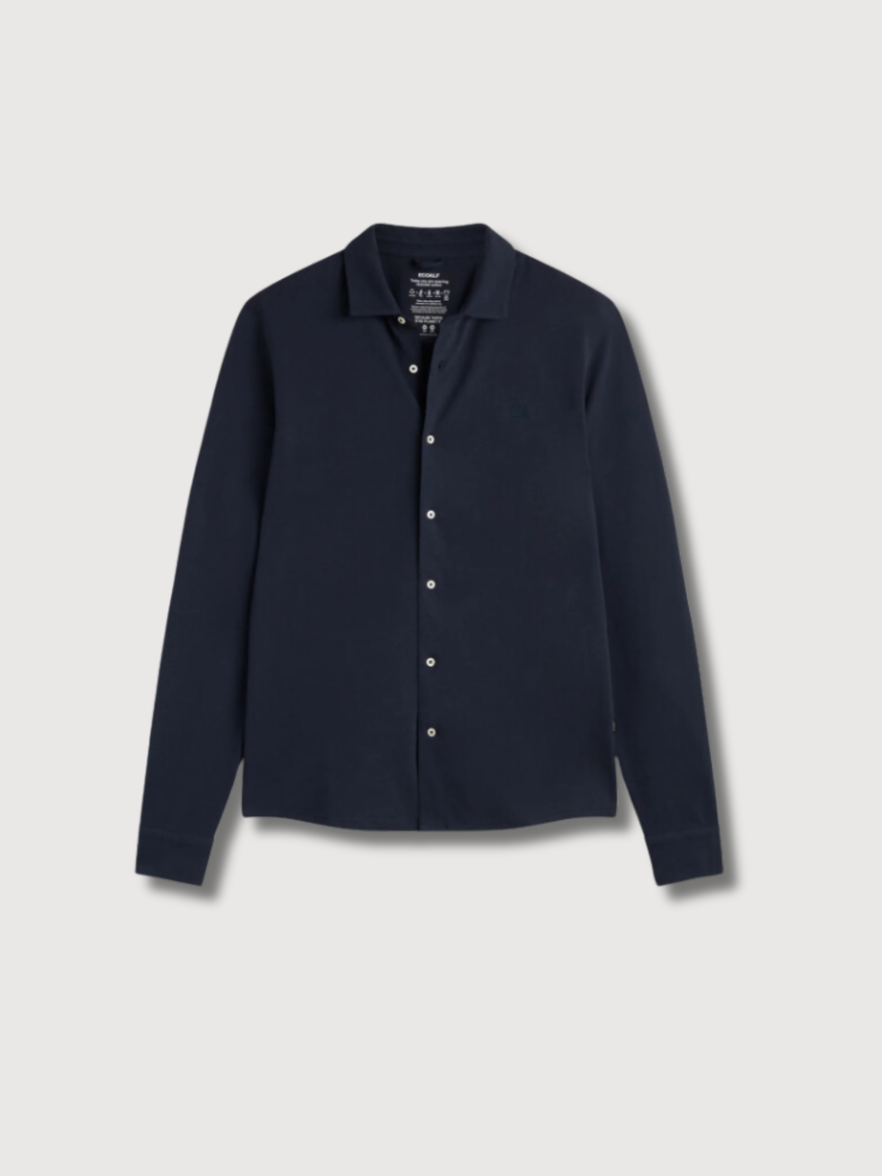 Oscar Hemd Navy Herren | Ecoalf