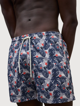BEQUIA BADEHOSE HERREN Blue Jungle Print | ECOALF