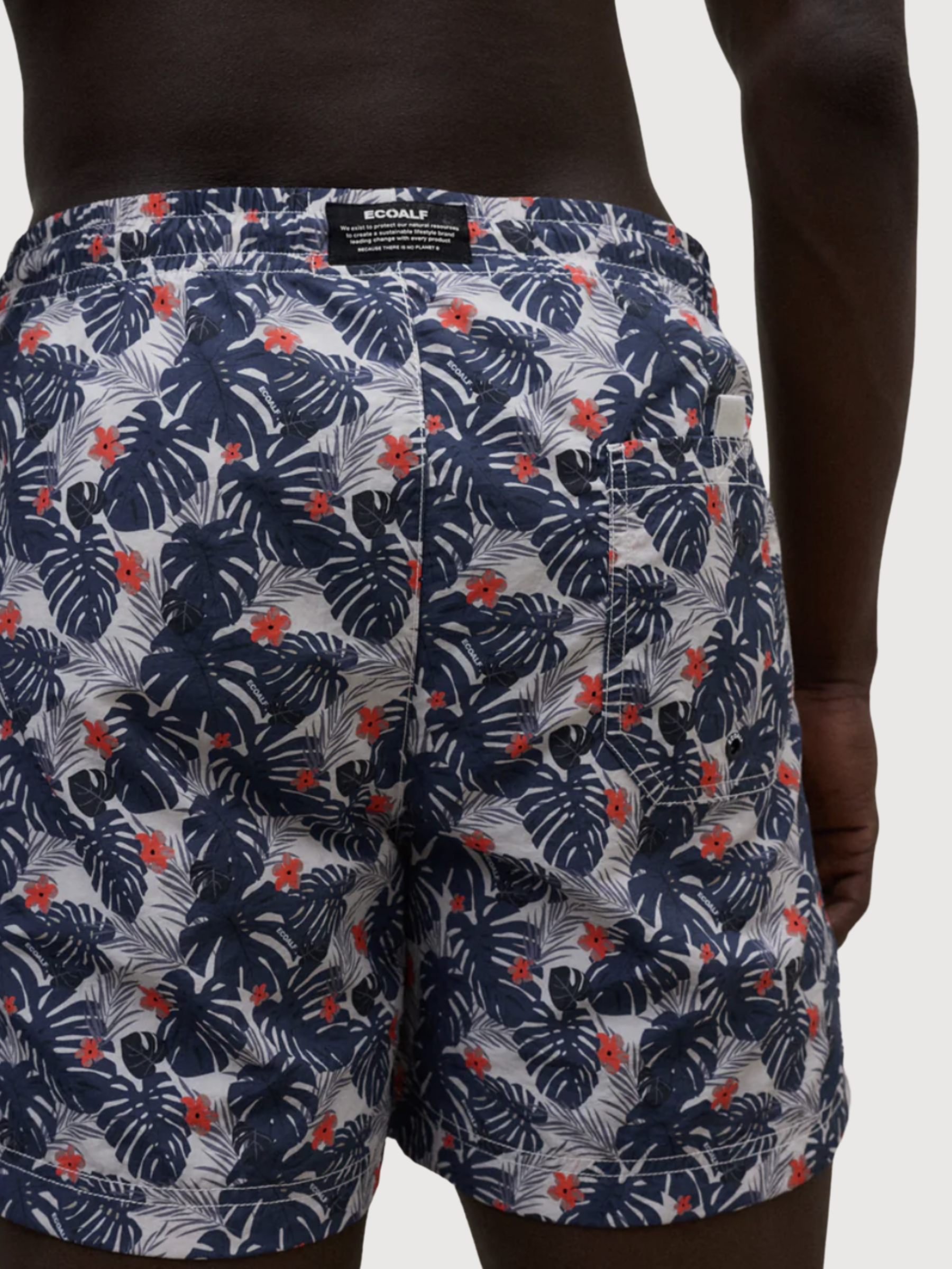 BEQUIA BADEHOSE HERREN Blue Jungle Print | ECOALF