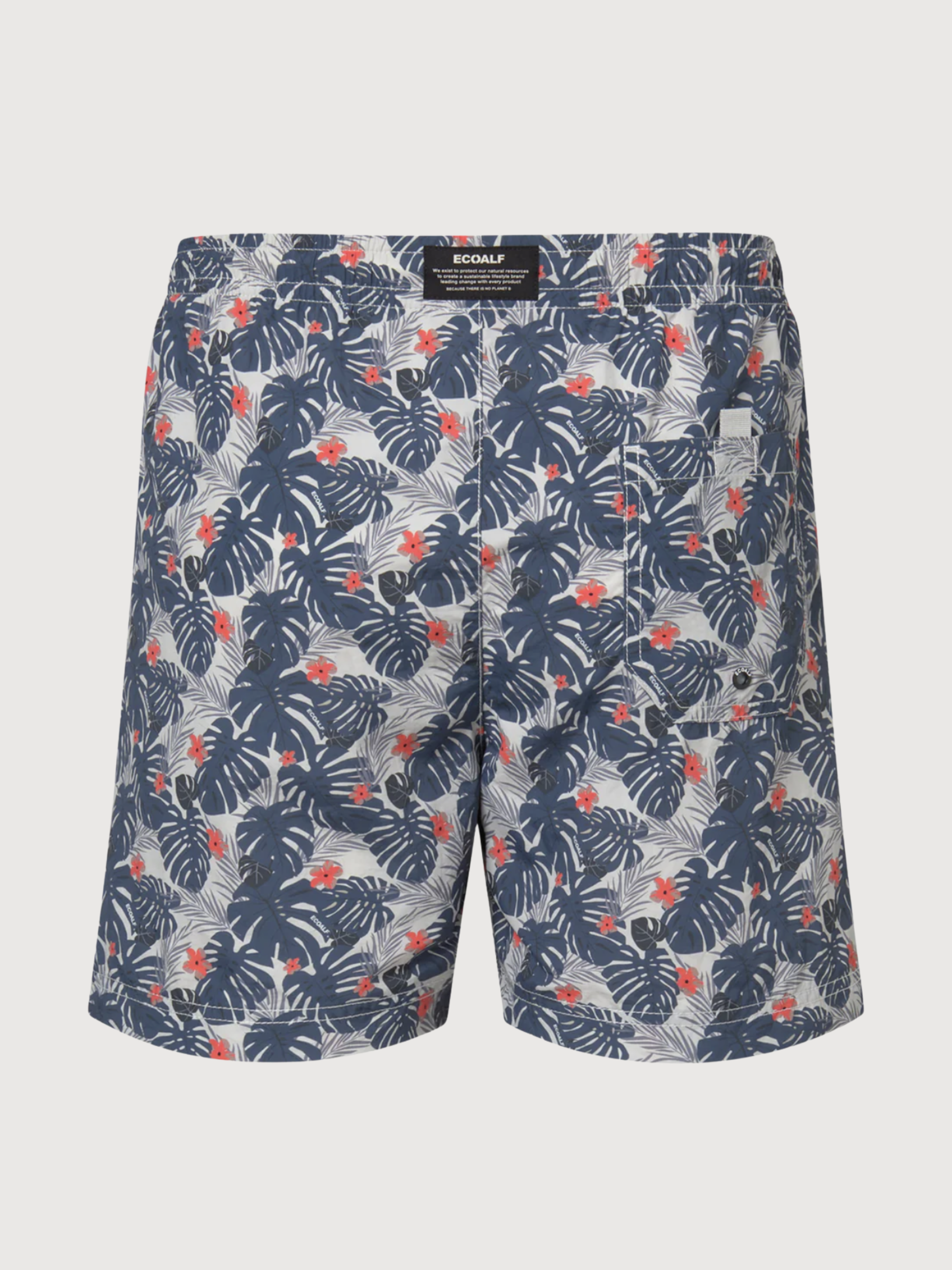 BEQUIA BADEHOSE HERREN Blue Jungle Print | ECOALF