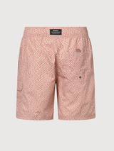 COSTUME DA BAGNO UOMO BIQUE Stampa astratta rosa cipria | Ecoalf