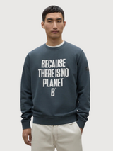 Barder Steel Blue Man Sweatshirt | Ecoalf