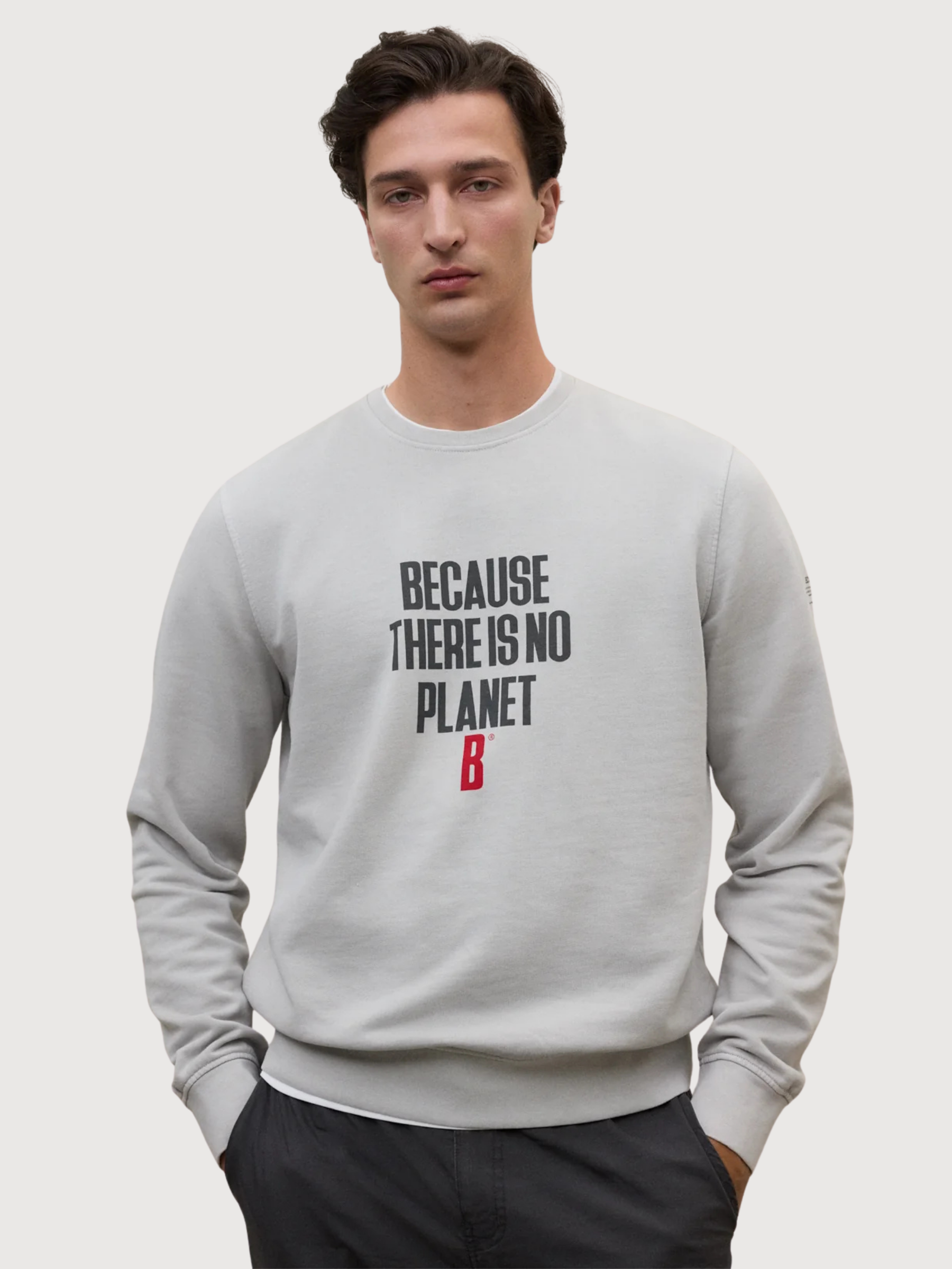 Sweatshirt Bardera – Grey | ECOALF
