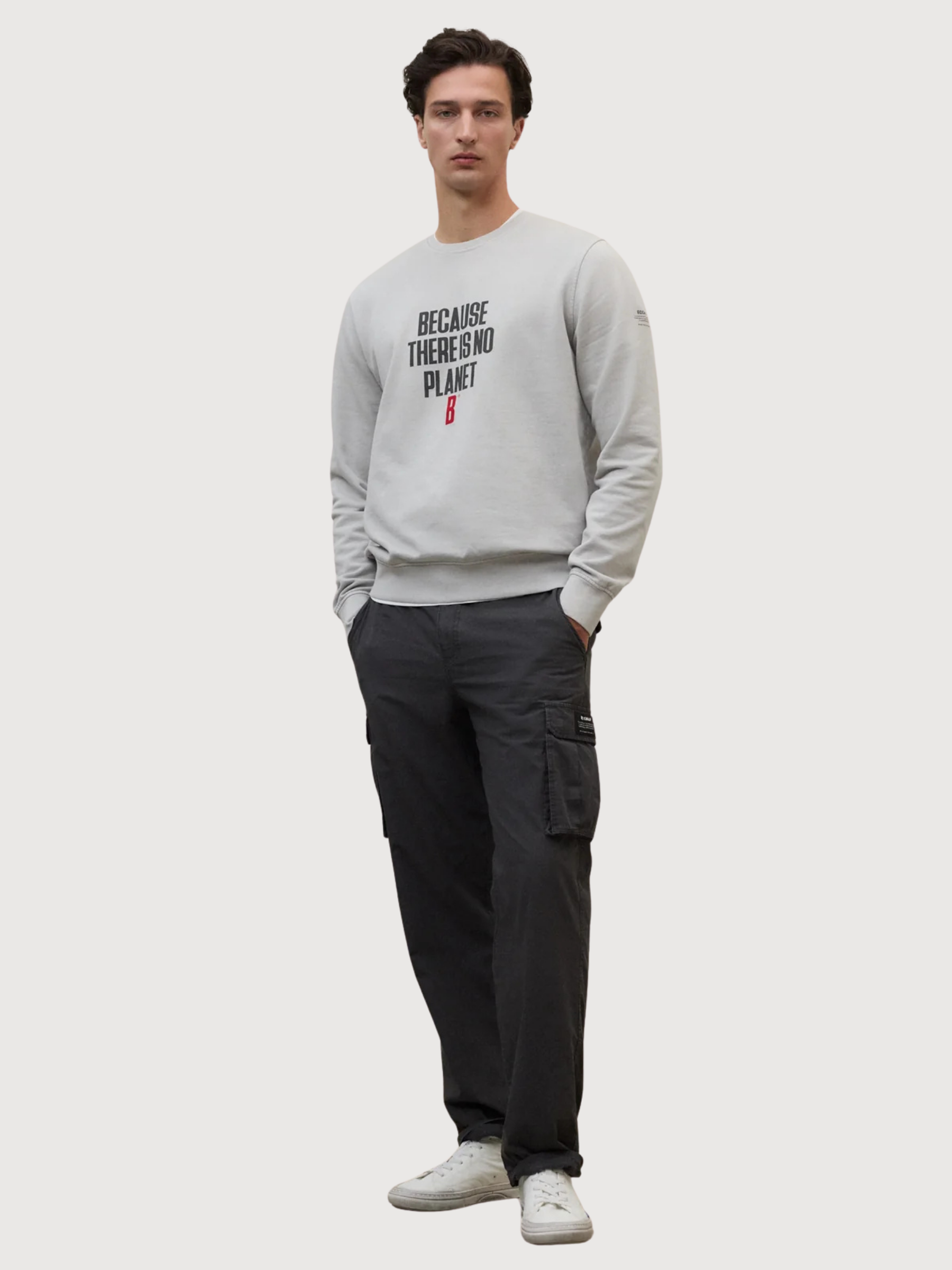 Sweatshirt Bardera – Grey | ECOALF