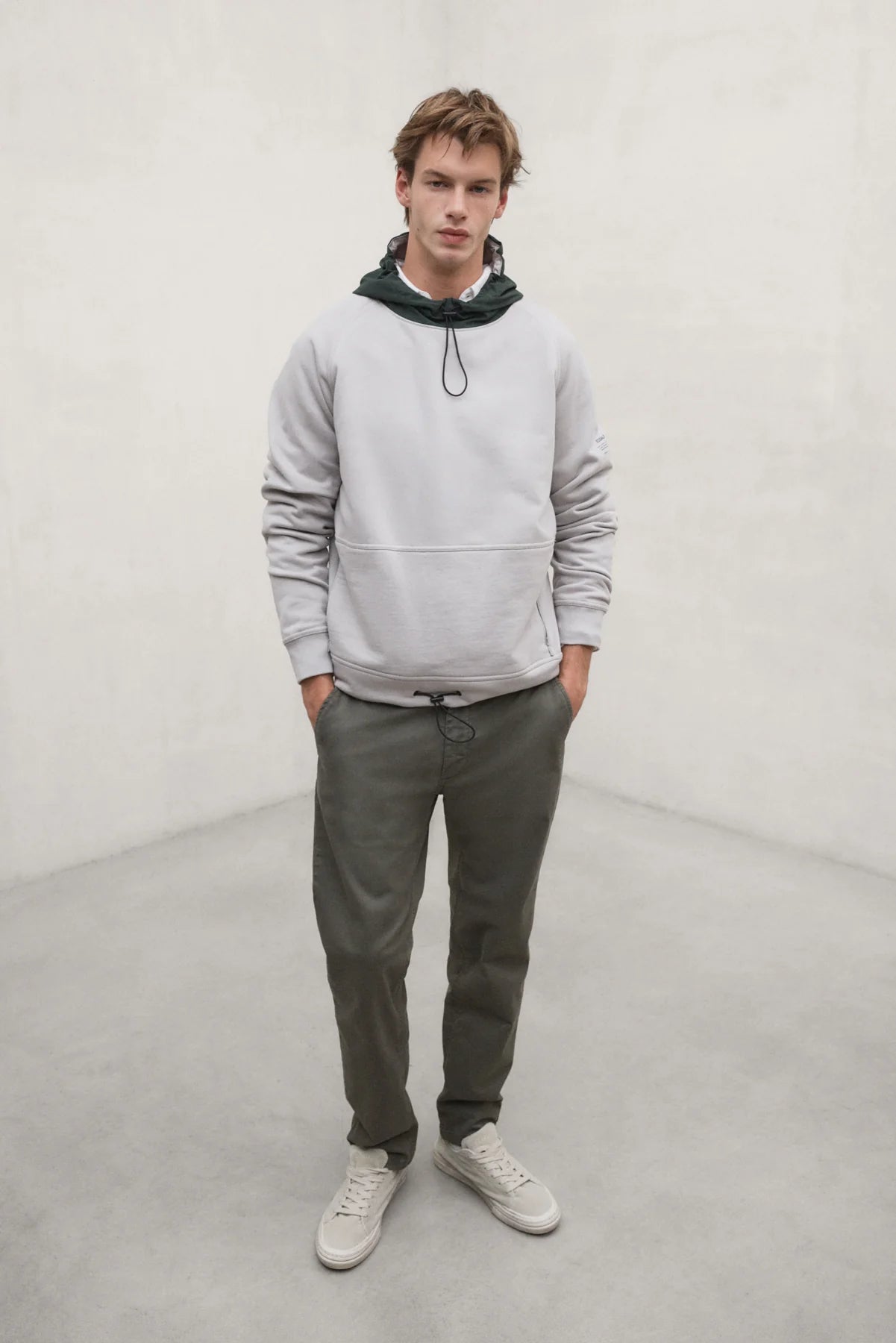 Jaon Men's Sweatshirt Light Grey | ECOALF
