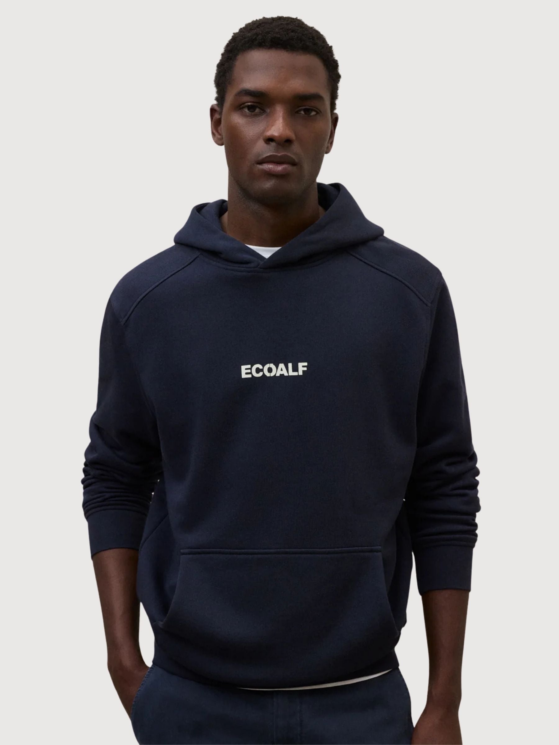 Felpa Lancha da uomo blu navy | ECOALF