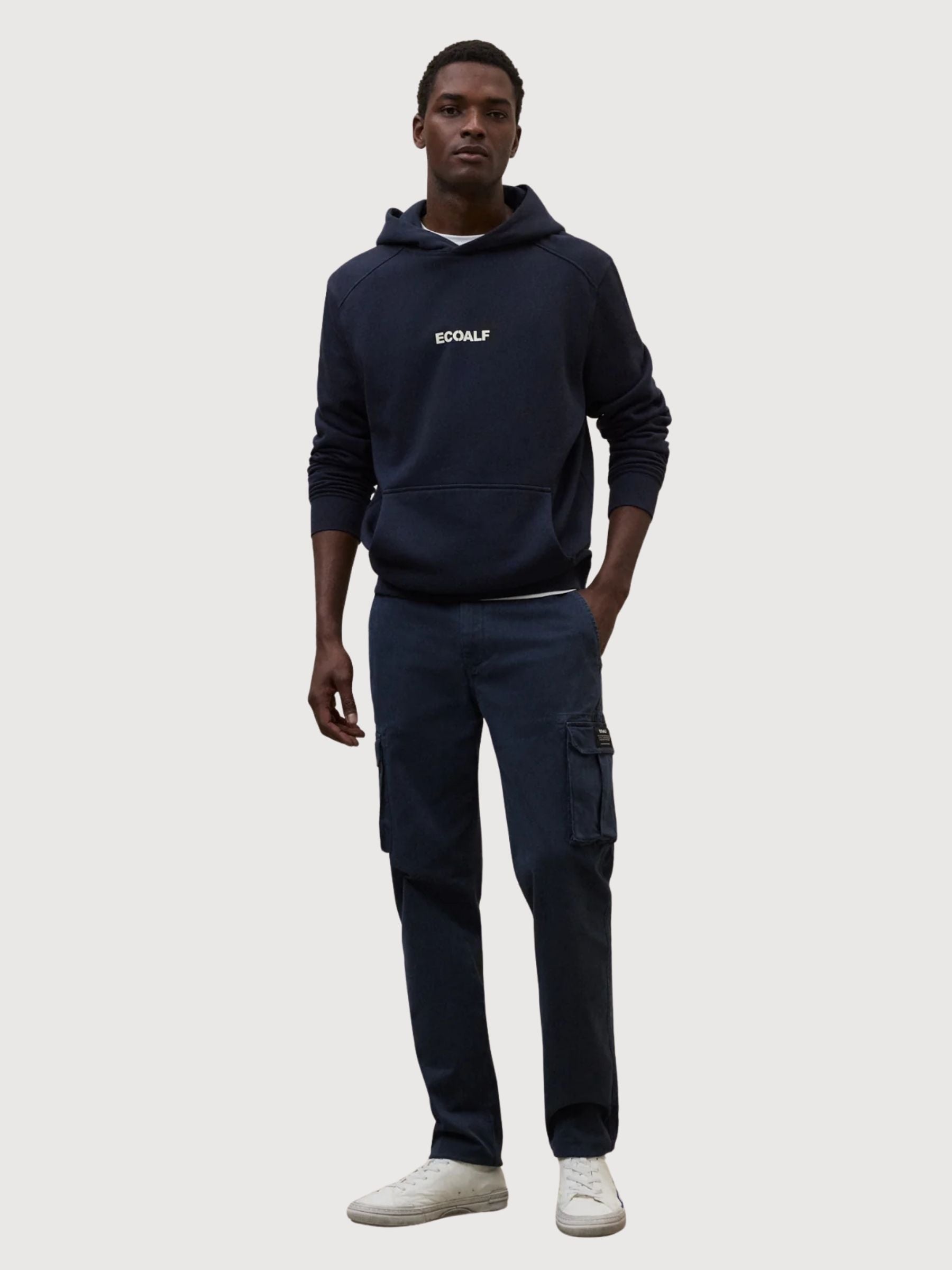 Felpa Lancha da uomo blu navy | ECOALF