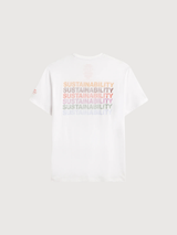 T-Shirt Bili Man White Cotton | ECOALF