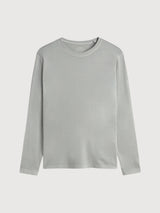 Men's Laredo Long Sleeve T‑Shirt Ice Red | ECOALF