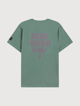 T-shirt Min Back Verde Uomo | Ecoalf