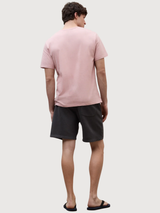 T-Shirt Ros Man Blush Pink Cotton | Ecoalf