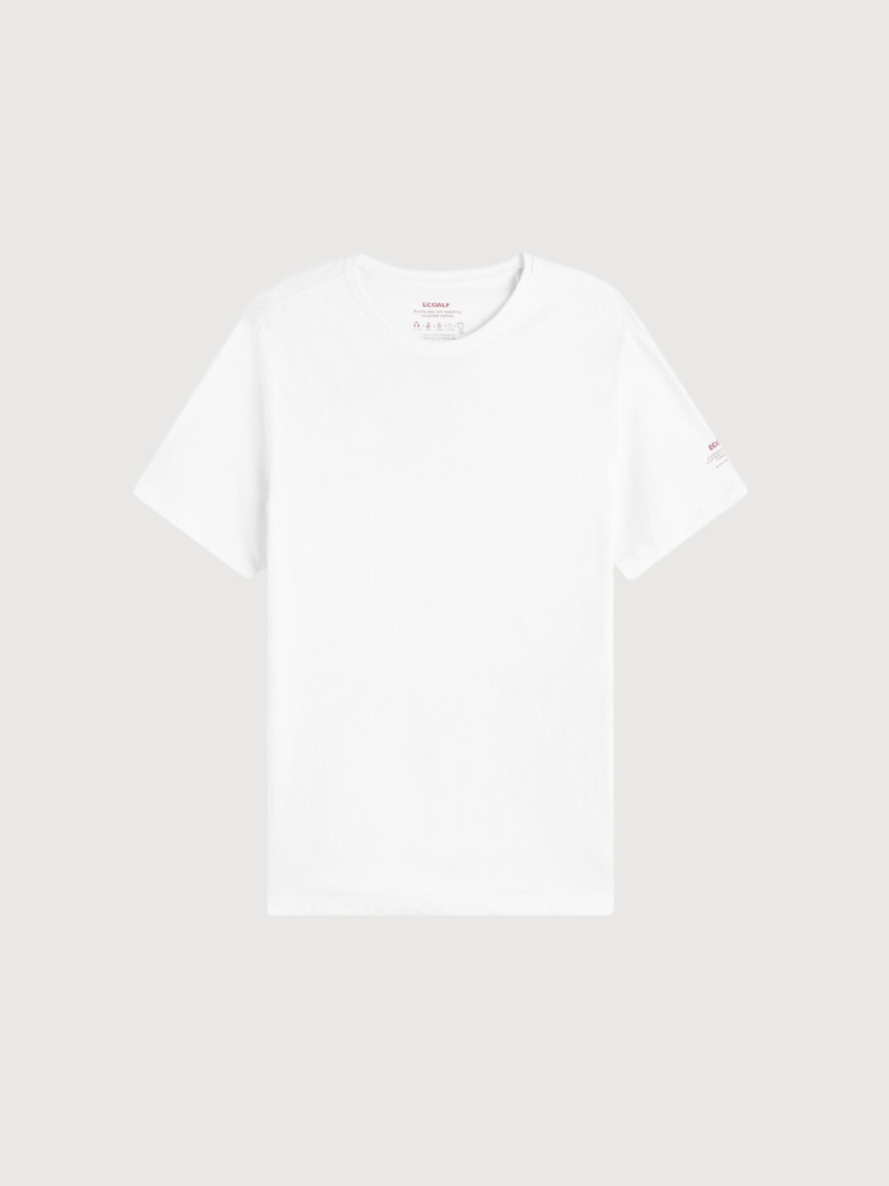 Maglietta Sustano bianco in cotone riciclato | Ecoalf