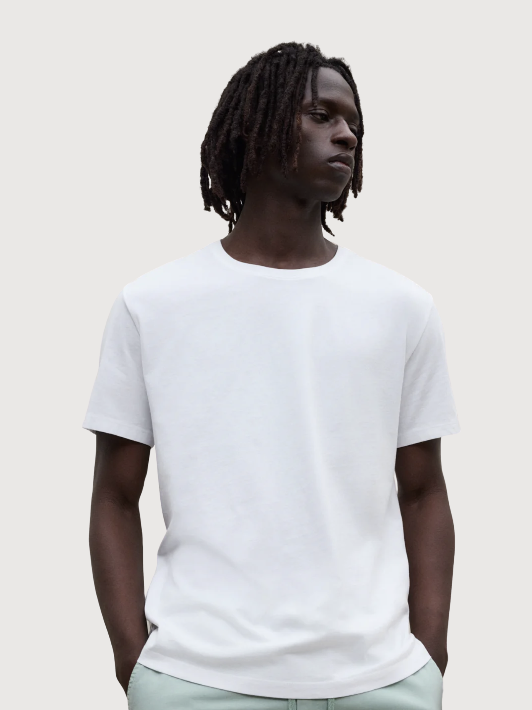 T-Shirt Vent Man Cotone Bianco | Ecoalf