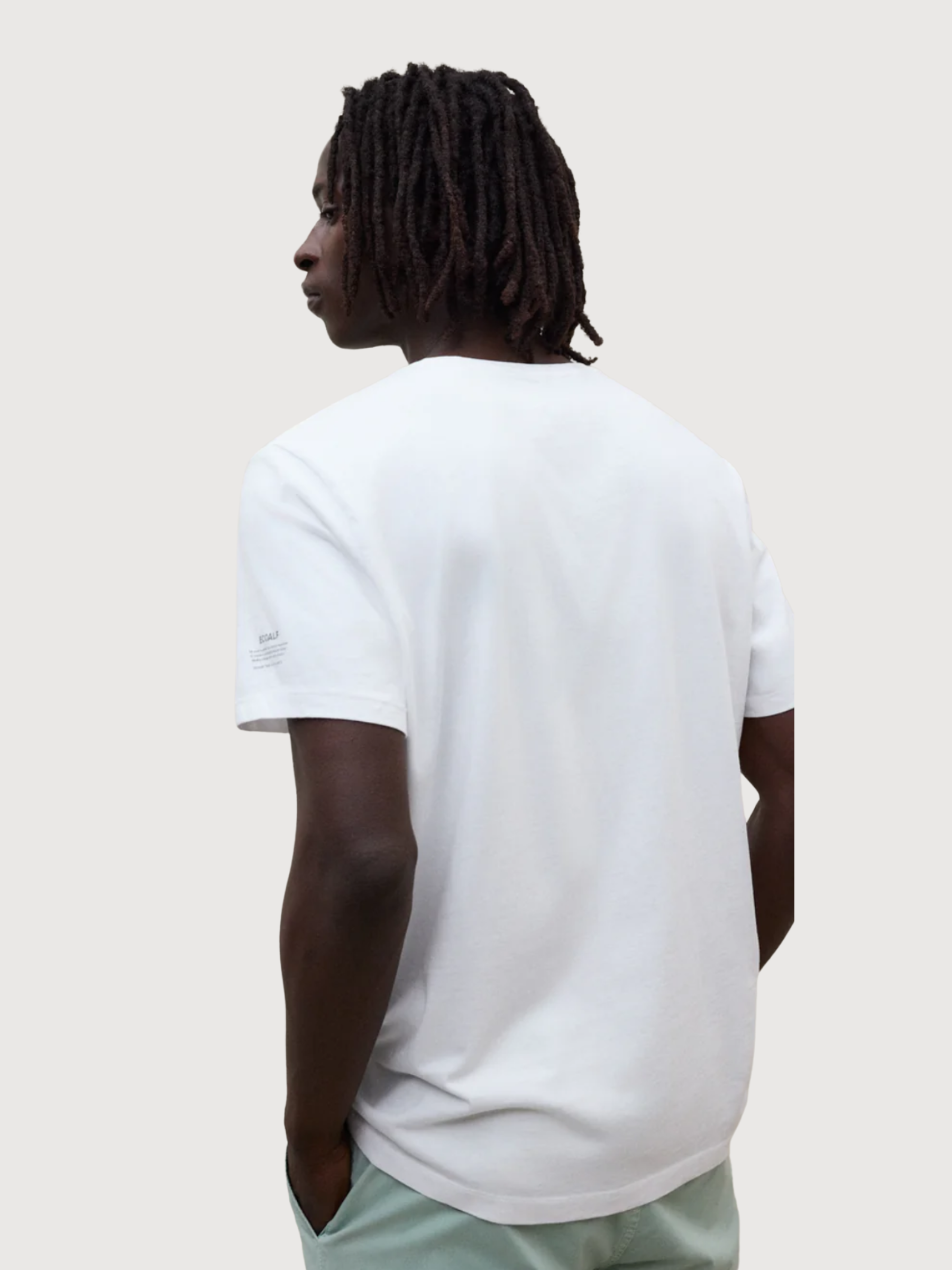 T-Shirt Vent Man Cotone Bianco | Ecoalf