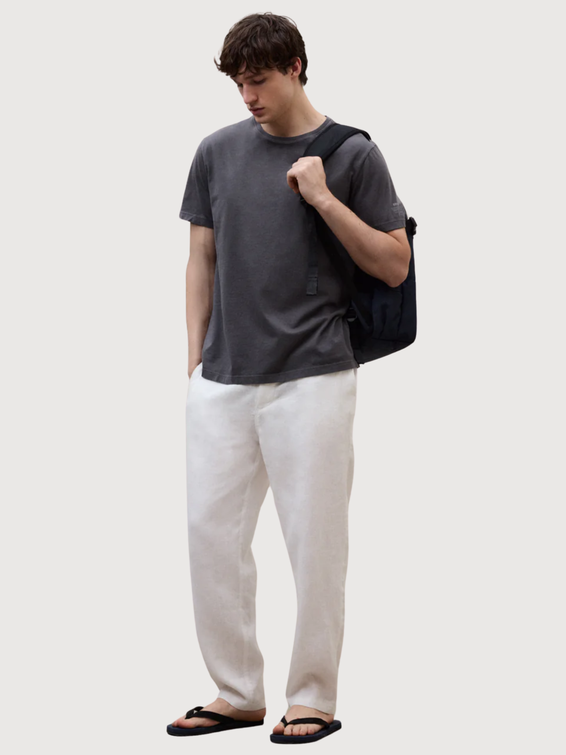 T-SHIRT VENT UOMO ASFALTO | ECOALF