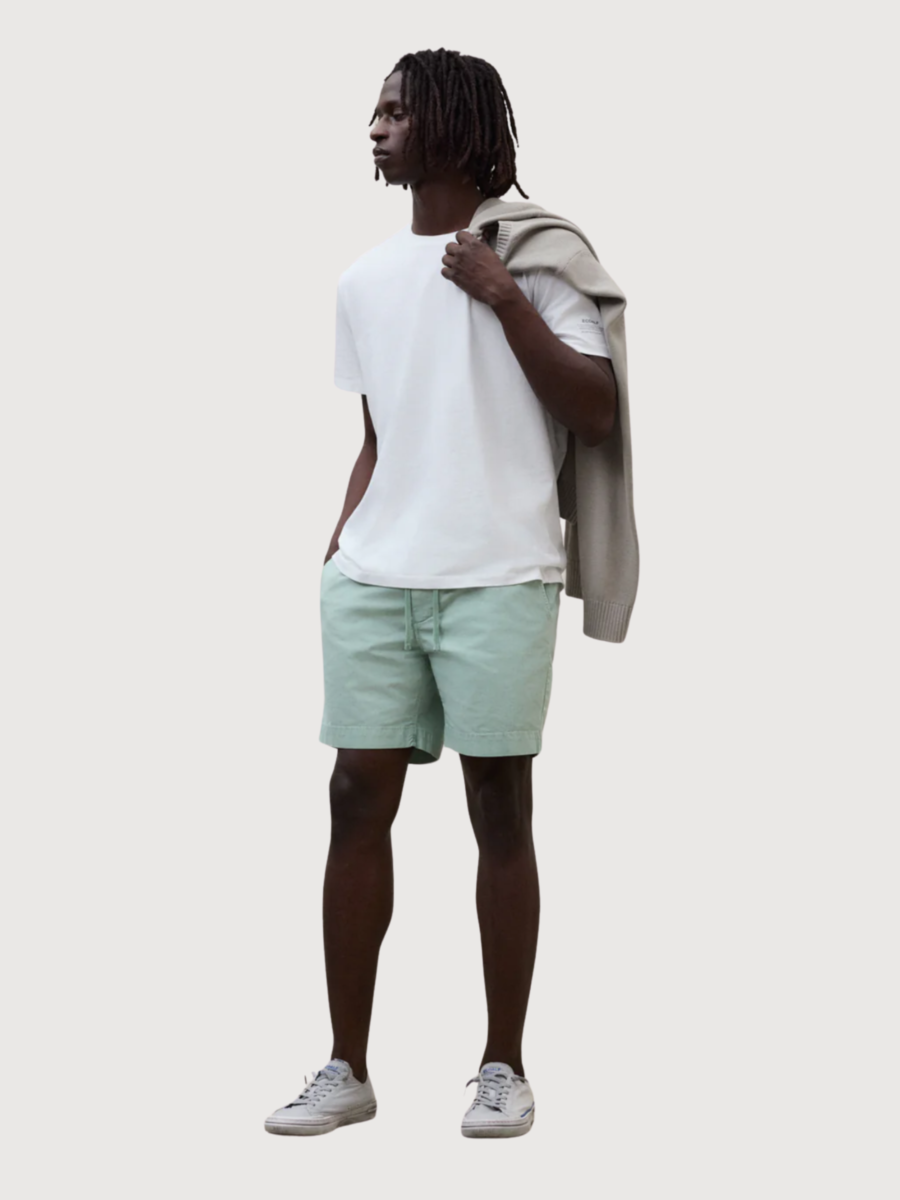 T-Shirt Vent Man Cotone Bianco | Ecoalf