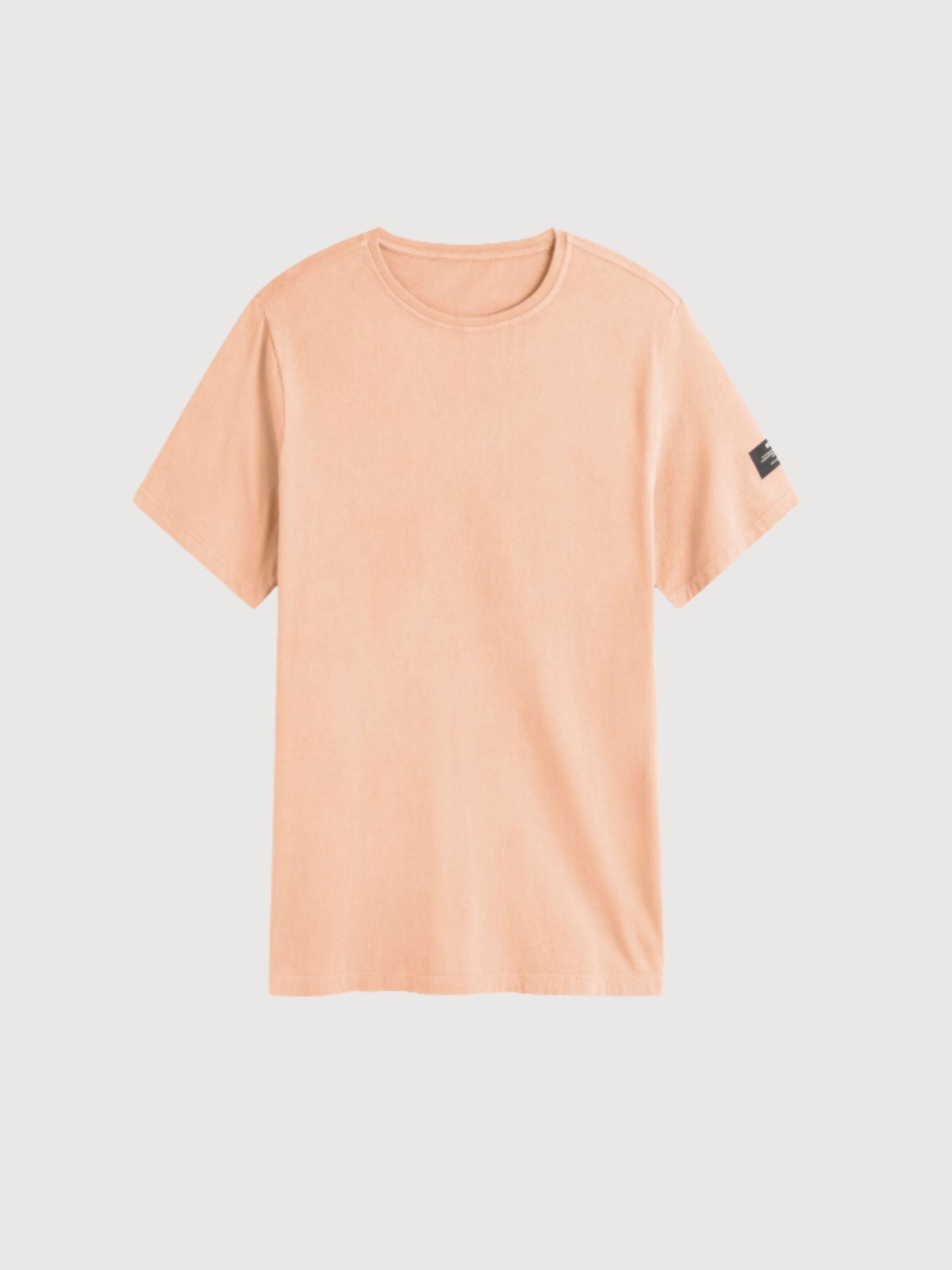 T-Shirt Vent Orange in Recycled Cotton | Ecoalf