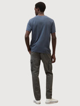 Men's Vent T‑Shirt Steel  Blue | ECOALF