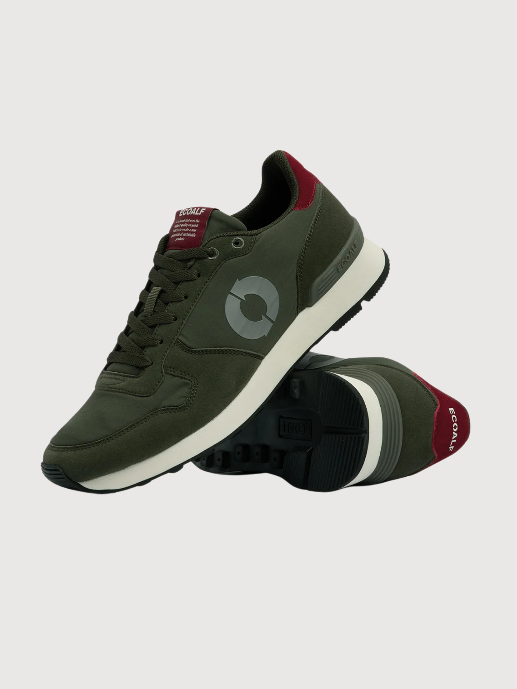 Men's Sneakers Uclaalf – Dark Green | ECOALF