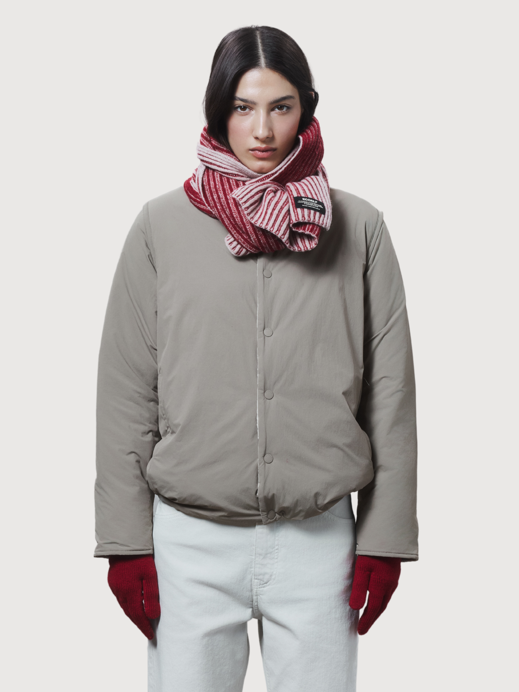 Gloves wool red | ECOALF