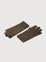 Gloves wool green dark | ECOALF