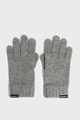 Wool Gloves Medium Grey Melange | ECOALF