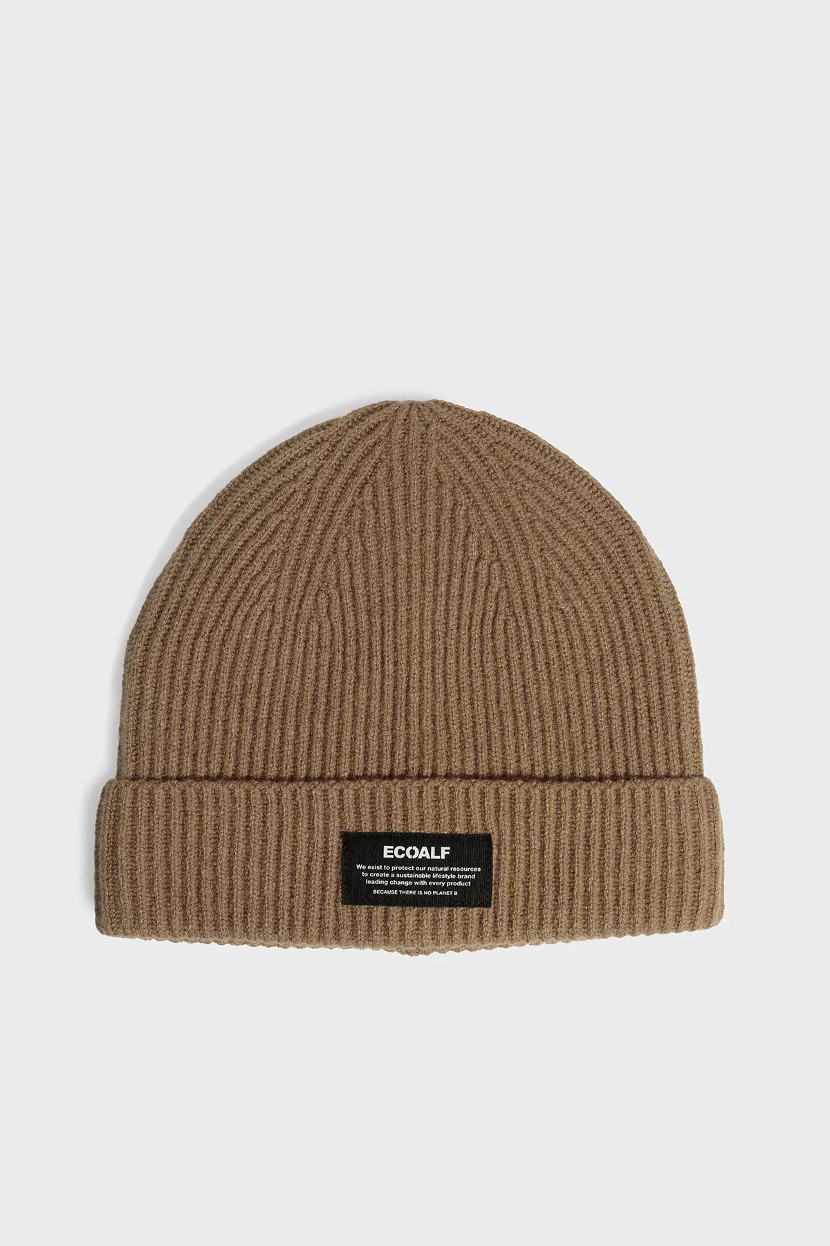 Sierra Wool Beanie Brown Melange | ECOALF