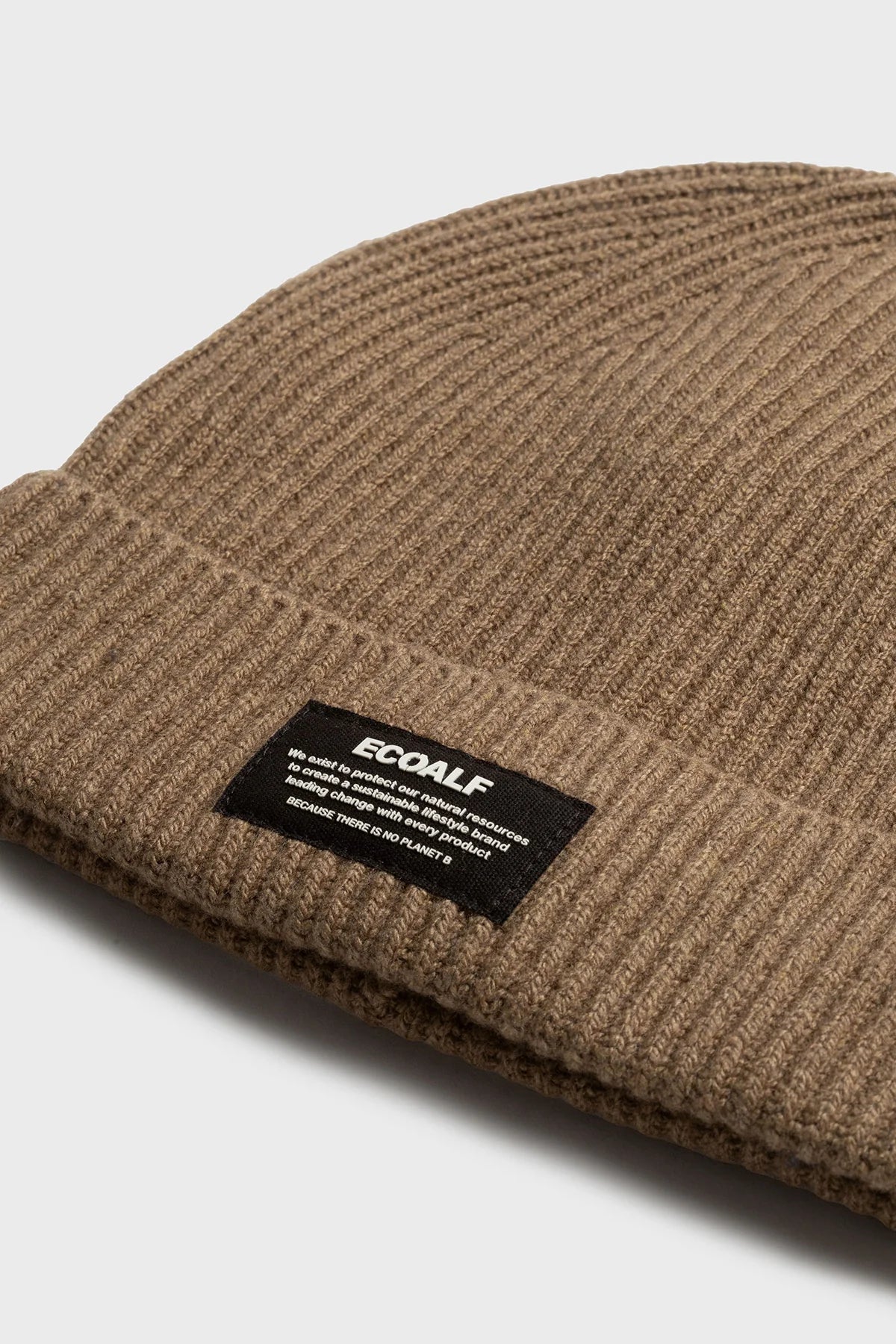 Sierra Wool Beanie Brown Melange | ECOALF
