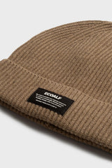 Sierra Wool Beanie Brown Melange | ECOALF