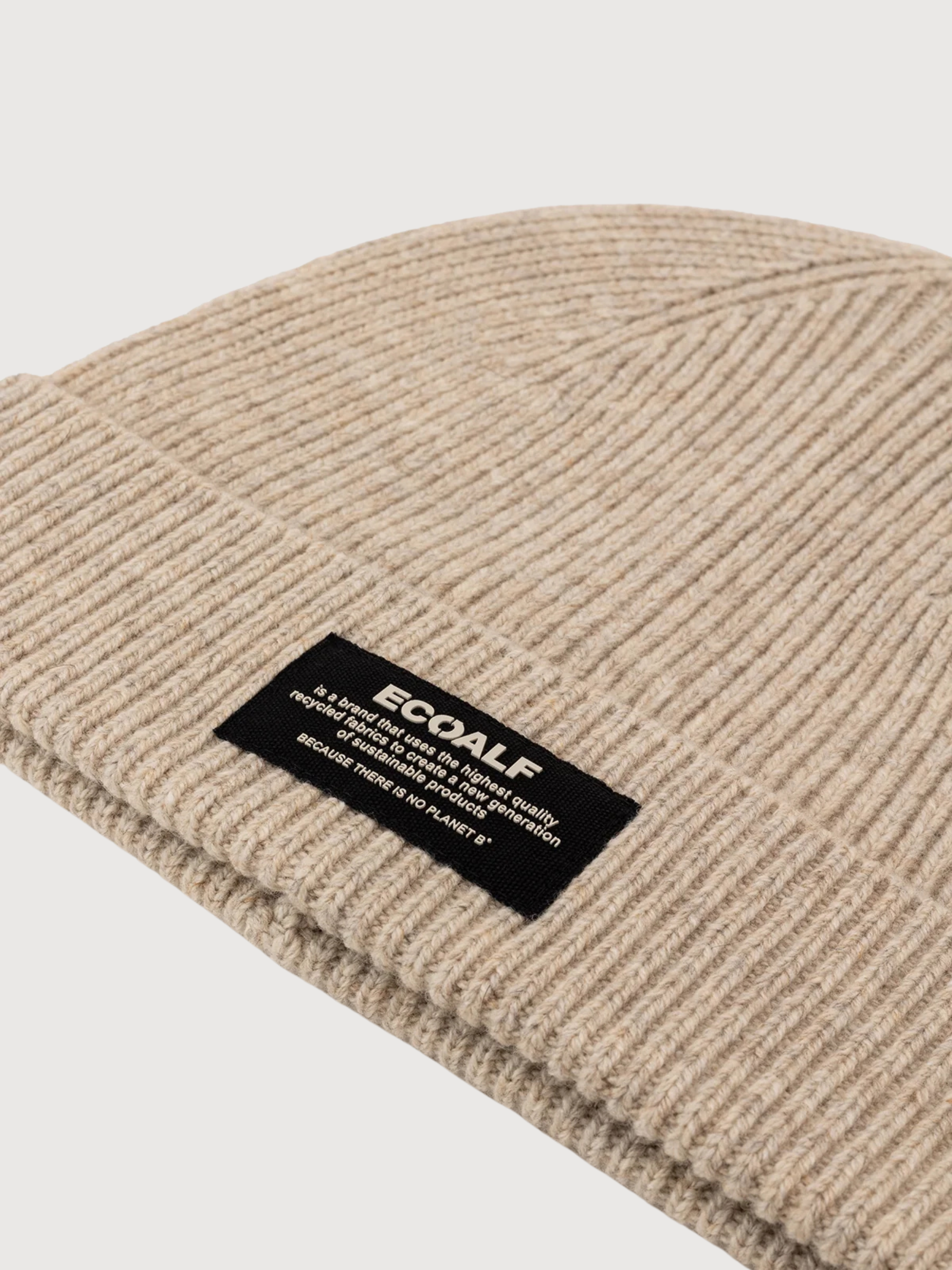 Wool Beige Unisex Mütze | Ecoalf