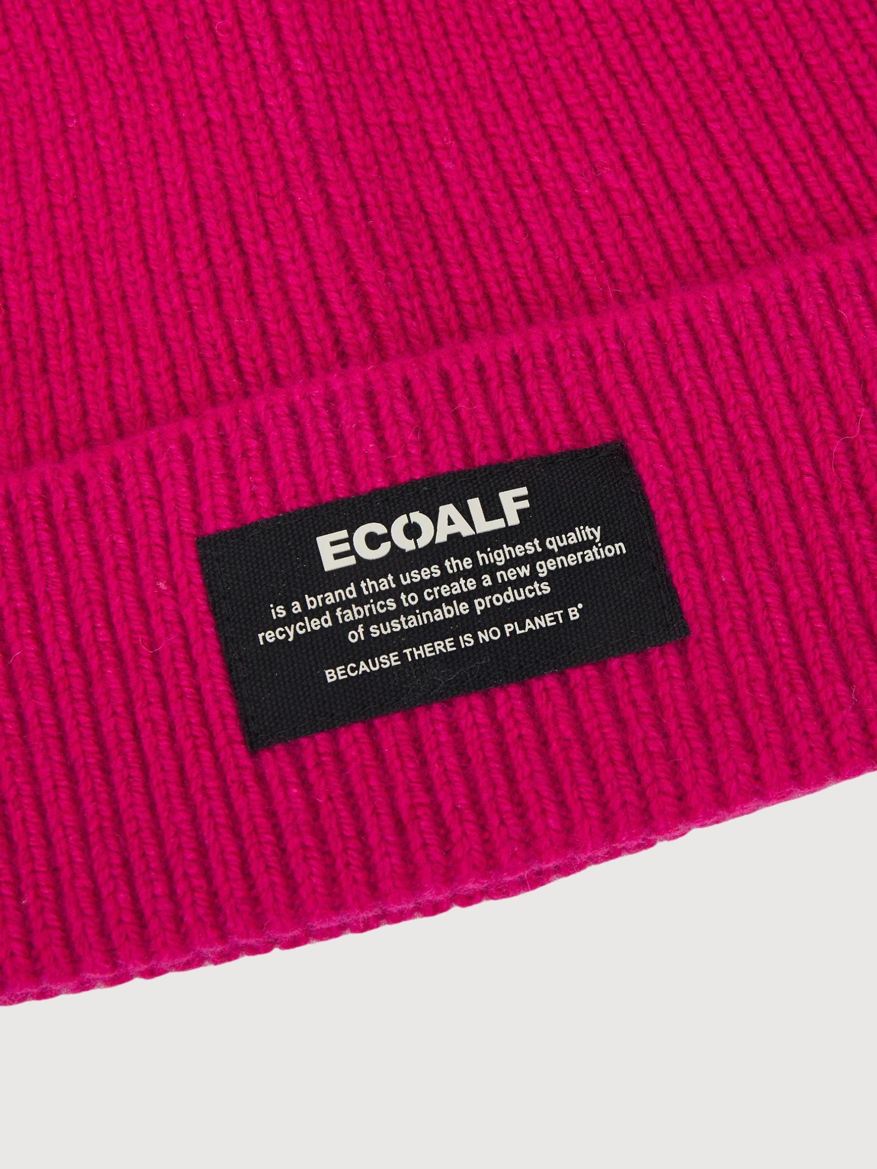 Wool Rasberry Sorbet Unisex Beanie | Ecoalf