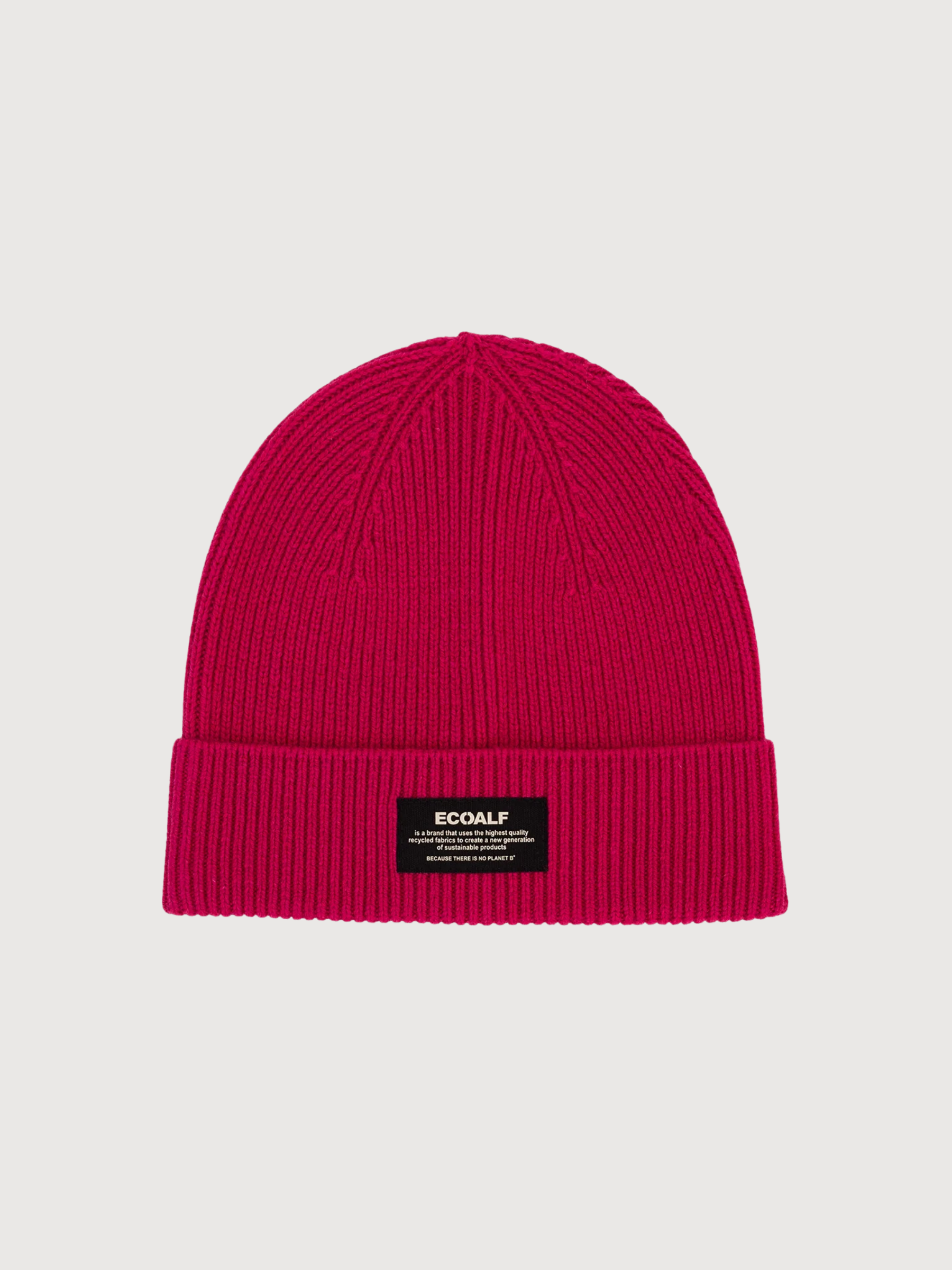 Woolalf Rasberry Sorbet Unisex Mütze | Ecoalf