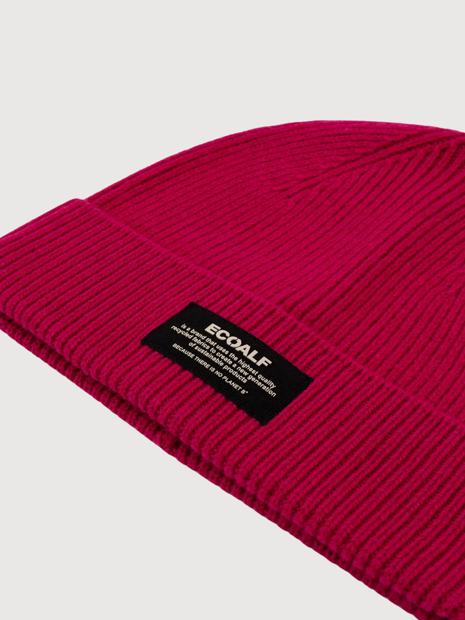 Woolalf Rasberry Sorbet Unisex Mütze | Ecoalf